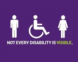 Not every disability is visible